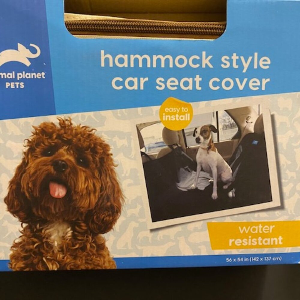 Animal Plant Pets  Hammock Style Seat Cover *TAN* 56 x 54